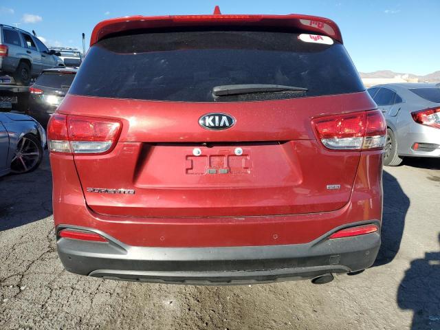 5XYPG4A32HG216691 - 2017 KIA SORENTO LX RED photo 6