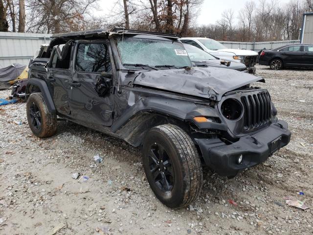 1C4HJXDG2PW543485 - 2023 JEEP WRANGLER SPORT BLACK photo 4