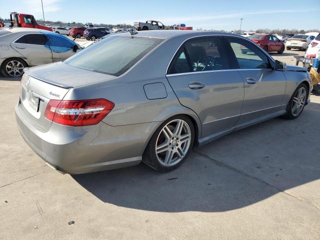 WDDHF9AB5AA223884 - 2010 MERCEDES-BENZ E 550 4MATIC GRAY photo 3