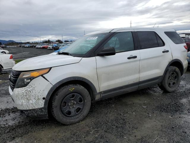 1FM5K8AR5EGA28902 - 2014 FORD EXPLORER POLICE INTERCEPTOR WHITE photo 1