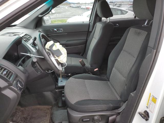 1FM5K8AR5EGA28902 - 2014 FORD EXPLORER POLICE INTERCEPTOR WHITE photo 7