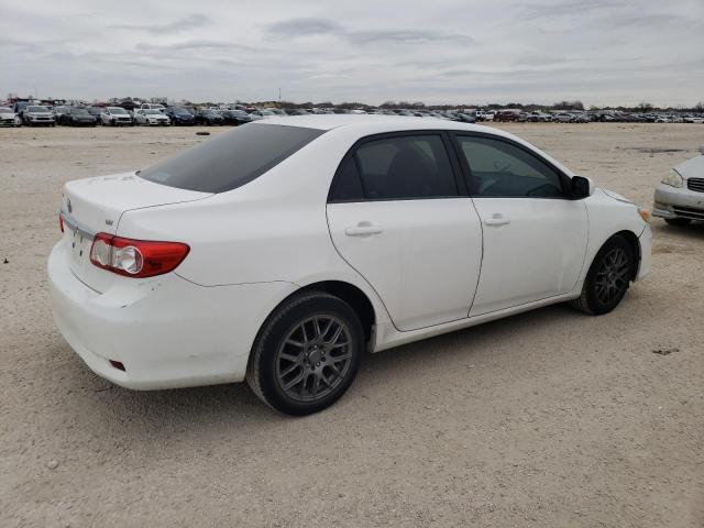 5YFBU4EE7CP016408 - 2012 TOYOTA COROLLA BASE WHITE photo 3