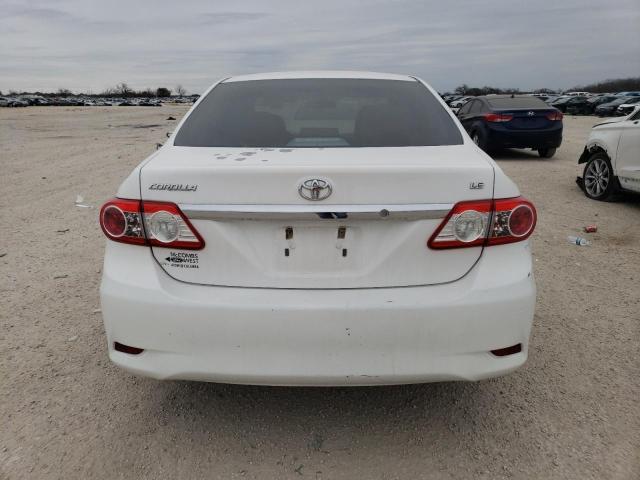 5YFBU4EE7CP016408 - 2012 TOYOTA COROLLA BASE WHITE photo 6