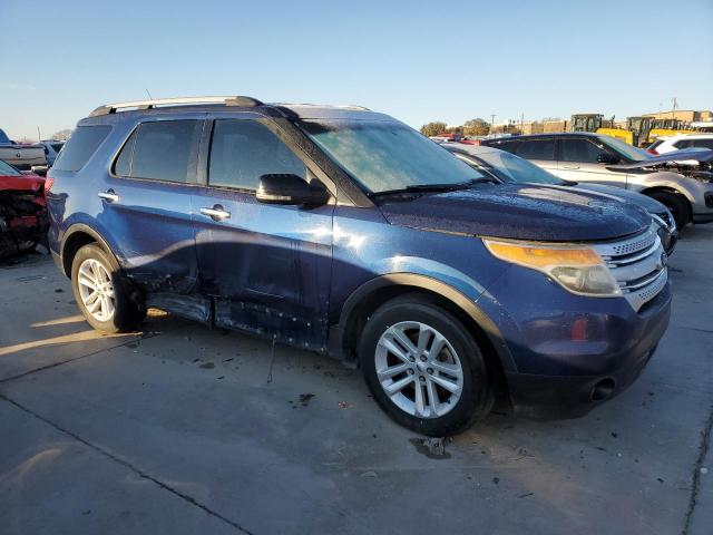 1FMHK8D82CGA48683 - 2012 FORD EXPLORER XLT BLUE photo 4