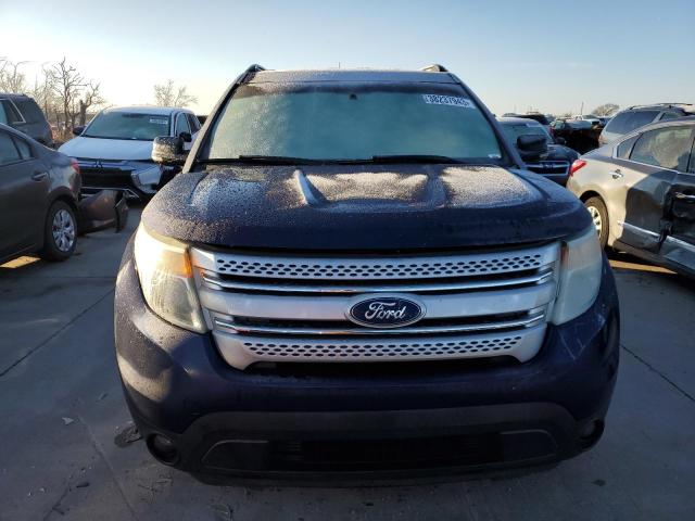 1FMHK8D82CGA48683 - 2012 FORD EXPLORER XLT BLUE photo 5