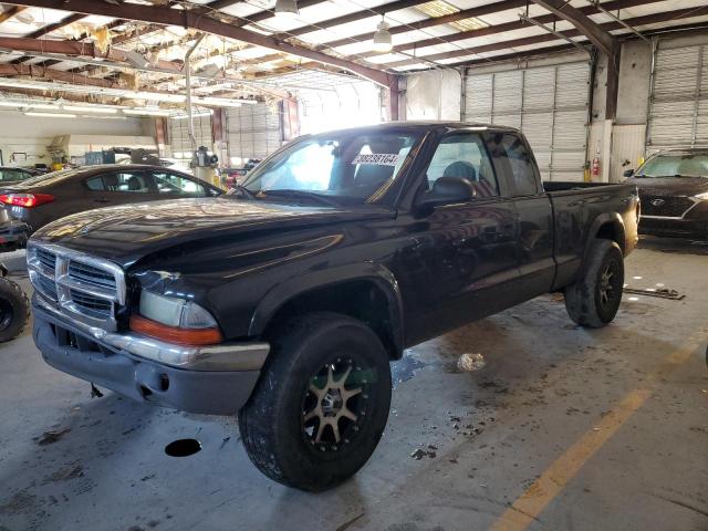 1B7GL42N52S505366 - 2002 DODGE DAKOTA SLT BLACK photo 1