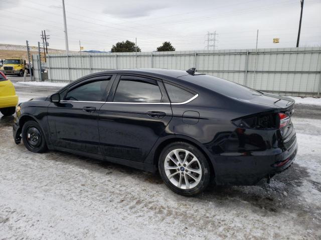 3FA6P0HD4KR133818 - 2019 FORD FUSION SE BLACK photo 2