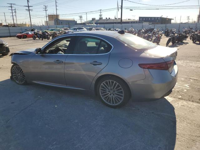 ZARFAMBN9K7612494 - 2019 ALFA ROMEO GIULIA TI GRAY photo 2