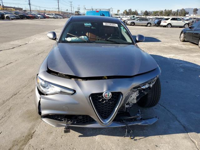 ZARFAMBN9K7612494 - 2019 ALFA ROMEO GIULIA TI GRAY photo 5