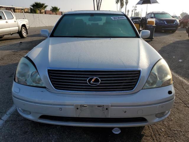 JTHBN30FX10018182 - 2001 LEXUS LS 430 SILVER photo 5