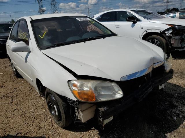 KNAFE121875422552 - 2007 KIA SPECTRA EX WHITE photo 1