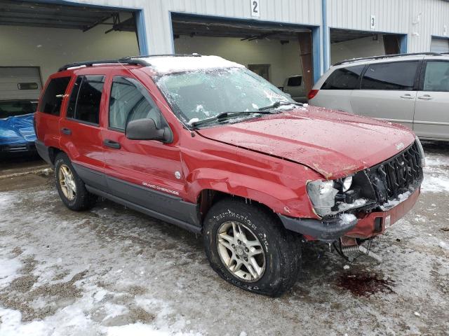 1J4GW48N43C508845 - 2003 JEEP GRAND CHER RED photo 4