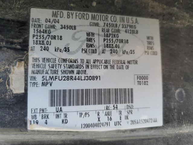 5LMFU28R44LJ30891 - 2004 LINCOLN NAVIGATOR 黑色 照片 13