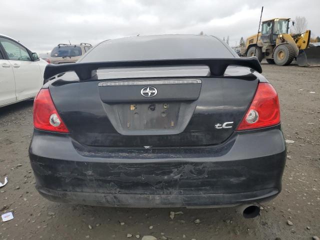 JTKDE167350057810 - 2005 TOYOTA SCION TC BLACK photo 6