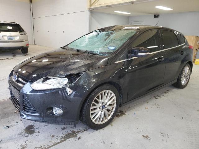 1FAHP3M23CL122341 - 2012 FORD FOCUS SEL BLACK photo 1