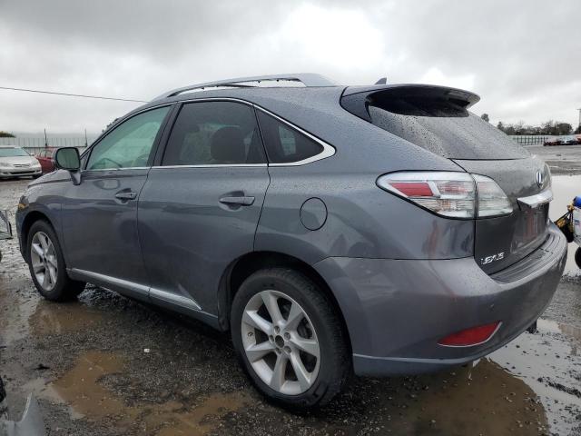 2T2BK1BA3CC149779 - 2012 LEXUS RX 350 CHARCOAL photo 2