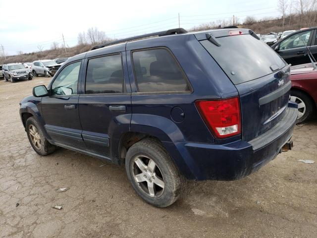1J4HS48N65C524029 - 2005 JEEP GRAND CHER LAREDO Mavi fotoğraf 2
