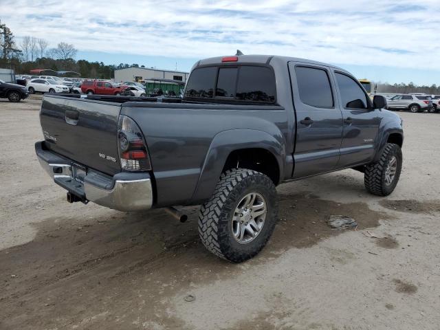 5TFJU4GN2EX060992 - 2014 TOYOTA TACOMA DOUBLE CAB PRERUNNER GRAY photo 3