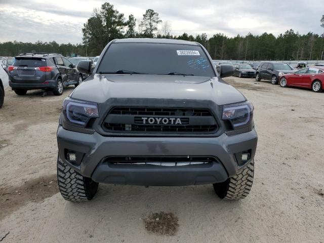 5TFJU4GN2EX060992 - 2014 TOYOTA TACOMA DOUBLE CAB PRERUNNER GRAY photo 5