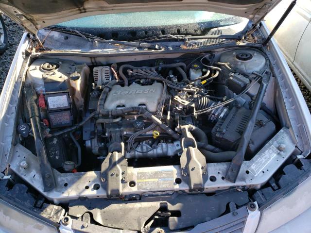 2G1WF52E459349263 - 2005 CHEVROLET IMPALA GRAY photo 11