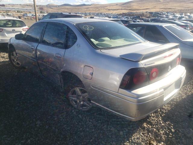 2G1WF52E459349263 - 2005 CHEVROLET IMPALA GRAY photo 2