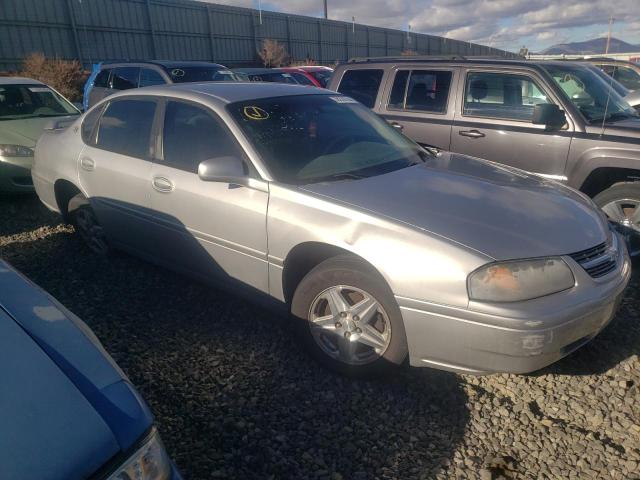 2G1WF52E459349263 - 2005 CHEVROLET IMPALA GRAY photo 4