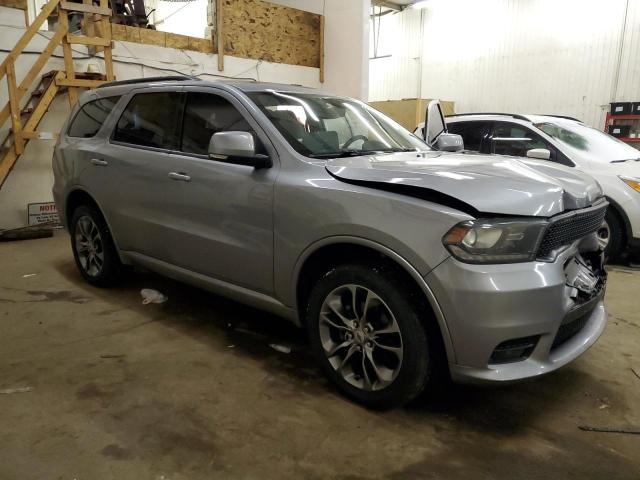 1C4RDJDG2KC722032 - 2019 DODGE DURANGO GT GRAY photo 4