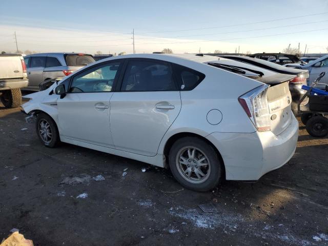 JTDKN3DU0B0325890 - 2011 TOYOTA PRIUS WHITE photo 2