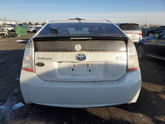 JTDKN3DU0B0325890 - 2011 TOYOTA PRIUS WHITE photo 6