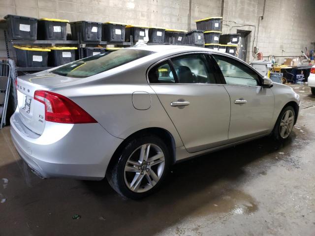 YV1612TK6F1357468 - 2015 VOLVO S60 PREMIER SILVER photo 3