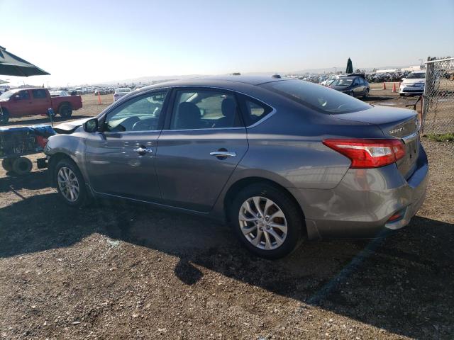 3N1AB7AP0HY332768 - 2017 NISSAN SENTRA S GRAY photo 2