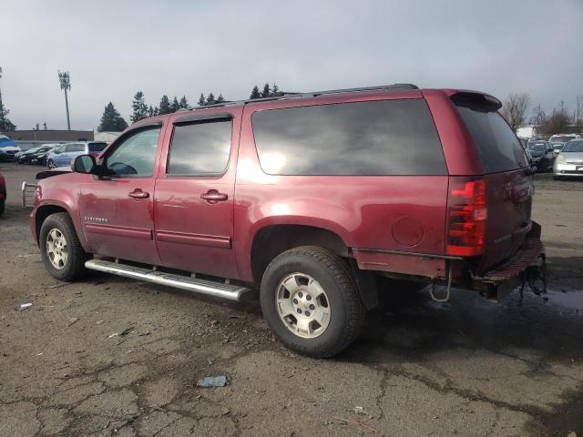 1GNUKJE38AR133453 - 2010 CHEVROLET SUBURBAN K1500 LT BURGUNDY photo 2