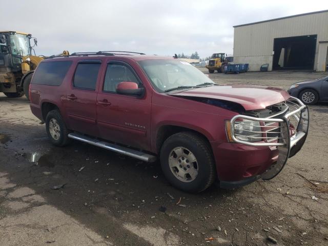 1GNUKJE38AR133453 - 2010 CHEVROLET SUBURBAN K1500 LT BURGUNDY photo 4