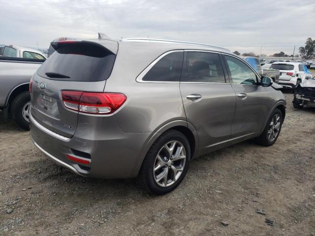 5XYPK4A58HG283361 - 2017 KIA SORENTO SX SILVER photo 3