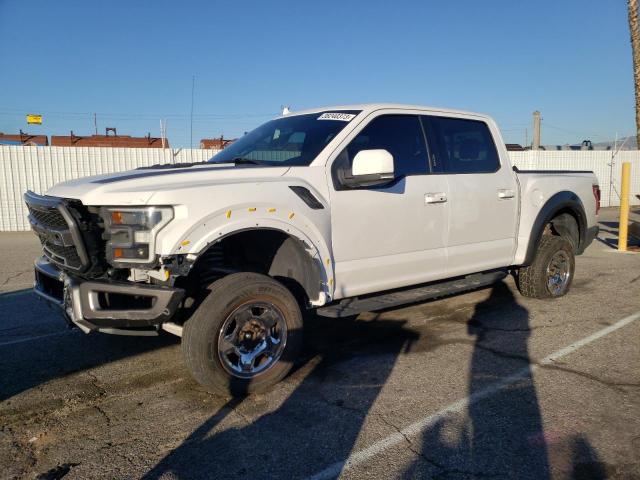 1FTFW1RG8KFB44314 - 2019 FORD F150 RAPTOR WHITE photo 1