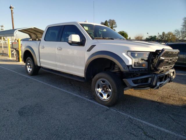 1FTFW1RG8KFB44314 - 2019 FORD F150 RAPTOR WHITE photo 4