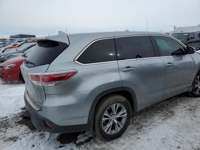 5TDBKRFHXFS147713 - 2015 TOYOTA HIGHLANDER LE SILVER photo 3