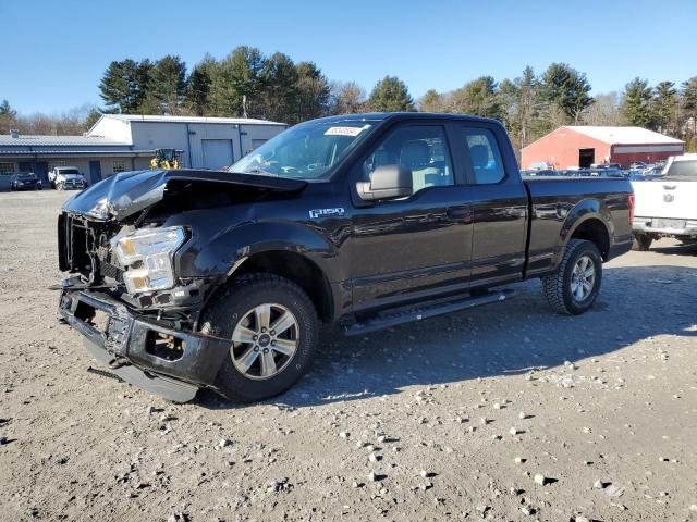 1FTEX1E89FFC43219 - 2015 FORD F150 SUPER CAB BLACK photo 1