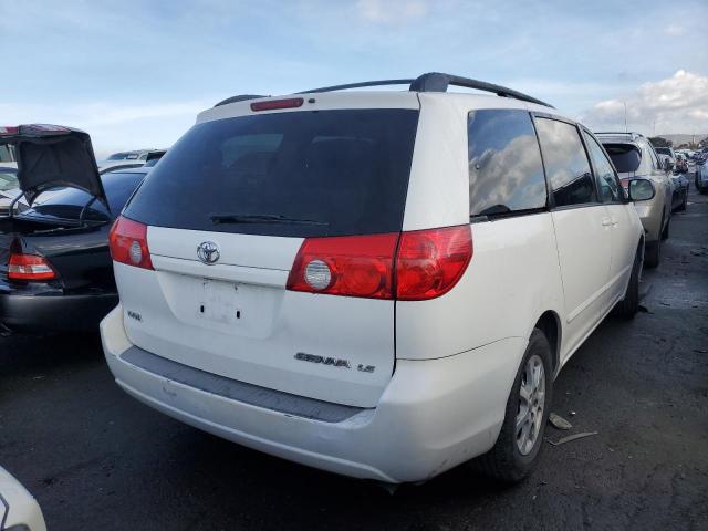 5TDZK23C18S154325 - 2008 TOYOTA SIENNA CE WHITE photo 3