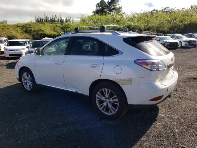 JTJBC1BA9A2005440 - 2010 LEXUS RX 450 WHITE photo 2