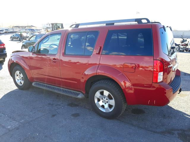 5N1AR18U99C612986 - 2009 NISSAN PATHFINDER S MAROON photo 2