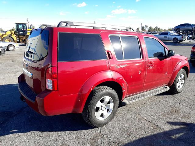 5N1AR18U99C612986 - 2009 NISSAN PATHFINDER S MAROON photo 3