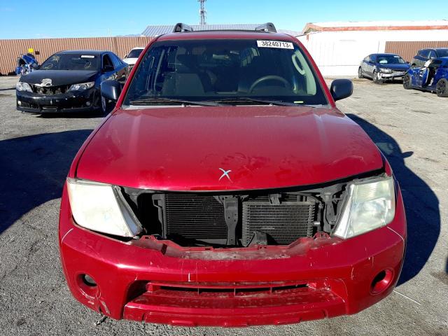 5N1AR18U99C612986 - 2009 NISSAN PATHFINDER S MAROON photo 5