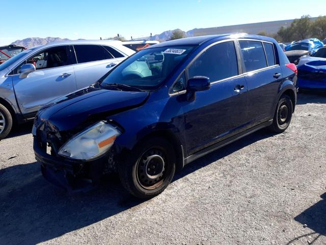 3N1BC13E59L379495 - 2009 NISSAN VERSA S BLUE photo 1