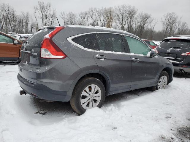 2HKRM4H78EH682785 - 2014 HONDA CR-V EXL GRAY photo 3