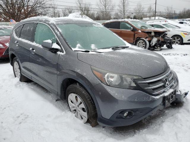 2HKRM4H78EH682785 - 2014 HONDA CR-V EXL GRAY photo 4