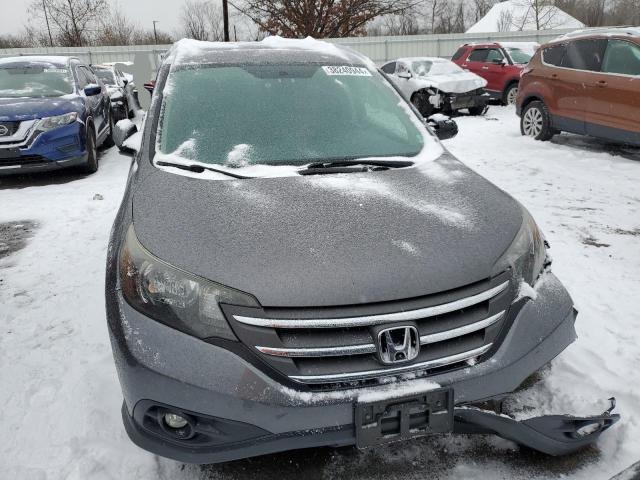 2HKRM4H78EH682785 - 2014 HONDA CR-V EXL GRAY photo 5