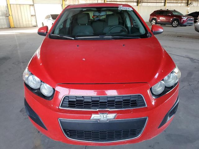 1G1JA6SH2G4181847 - 2016 CHEVROLET SONIC LS RED photo 5