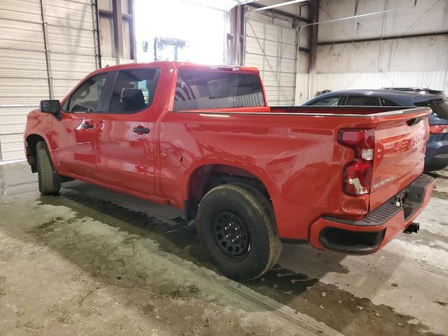 1GCPABEK5NZ535054 - 2022 CHEVROLET SILVERADO C1500 CUSTOM RED photo 2