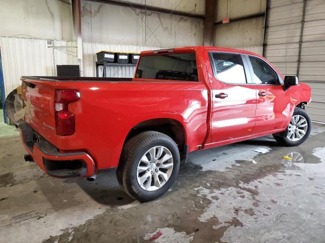 1GCPABEK5NZ535054 - 2022 CHEVROLET SILVERADO C1500 CUSTOM RED photo 3